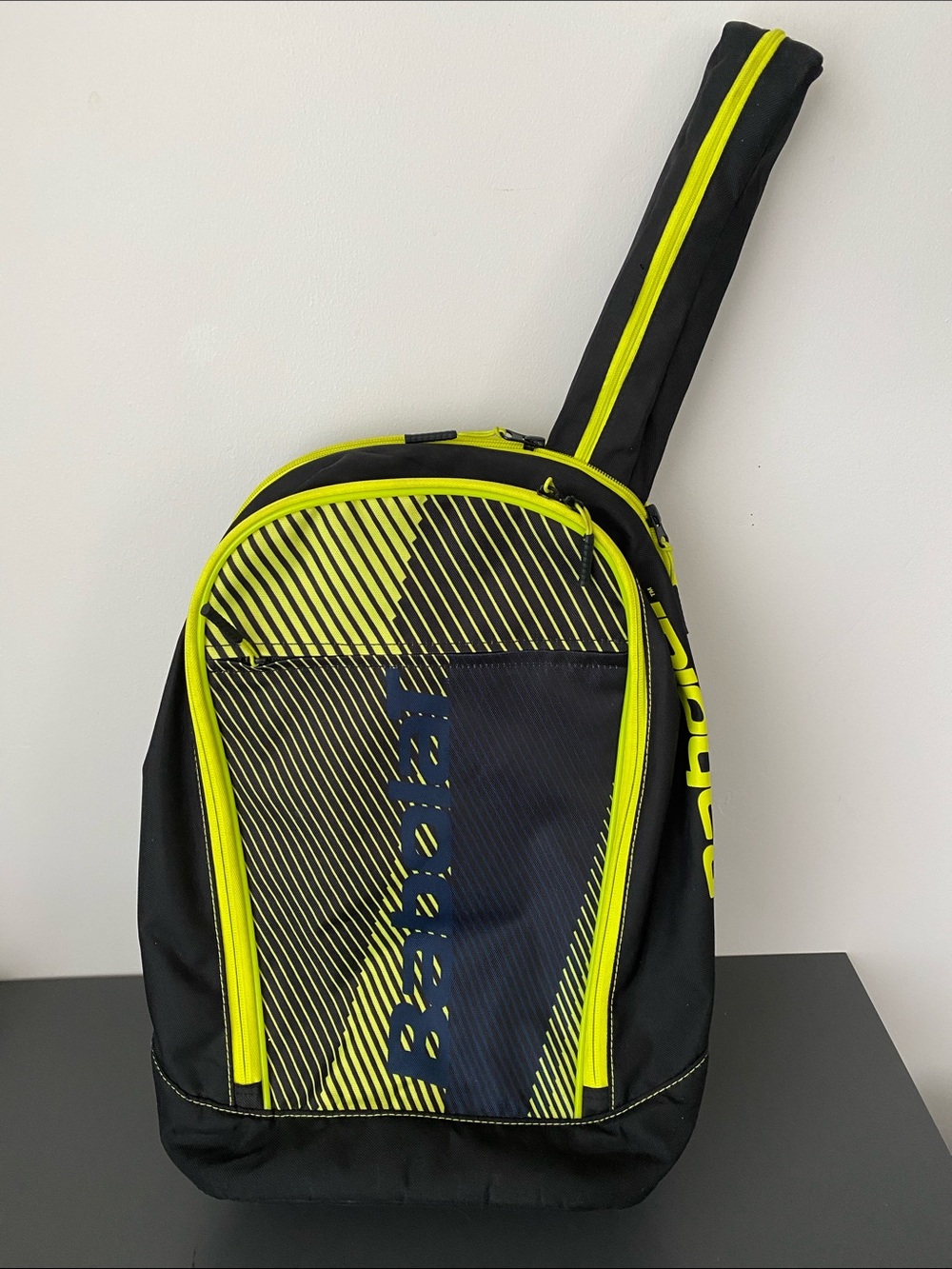 Babolat Classic Club Tennis Backpack Neon Yellow, Black, Navy